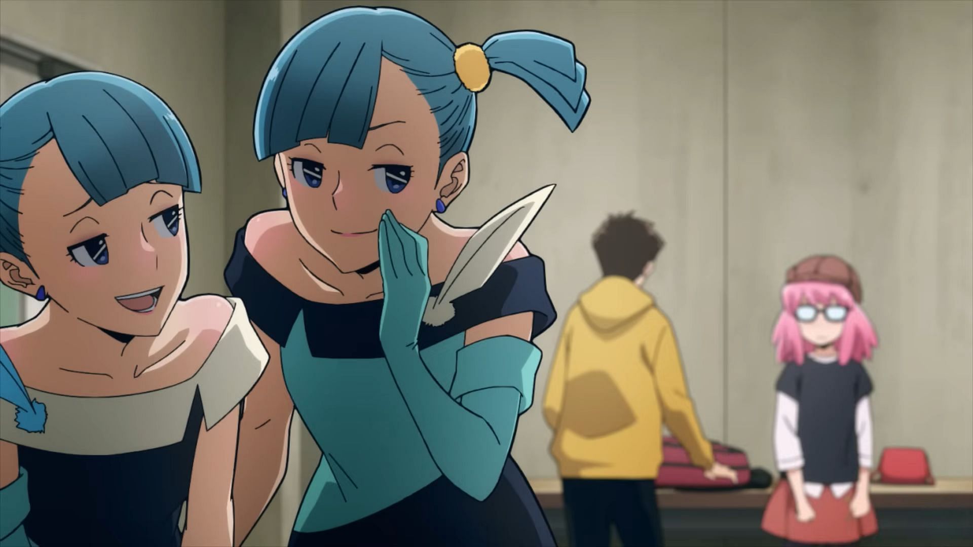 Miu and Yu as seen in My Hero Academia: Vigilantes anime (Image via Bones Film)